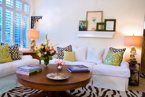 Stacey Costello Design eclectic family room